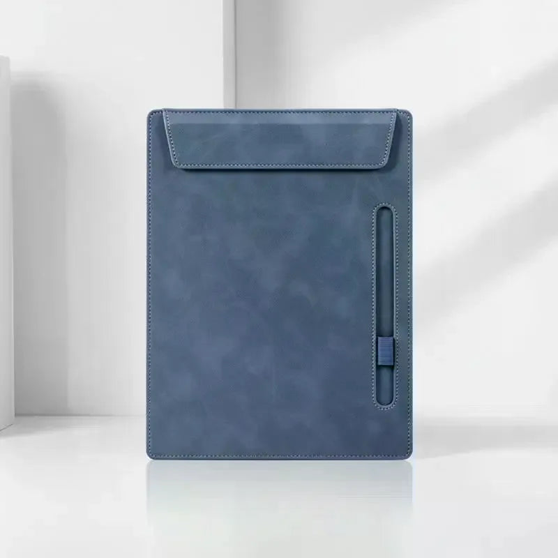 A4 PU Leather Clipboard – Magnetic Closure & Pen Slot