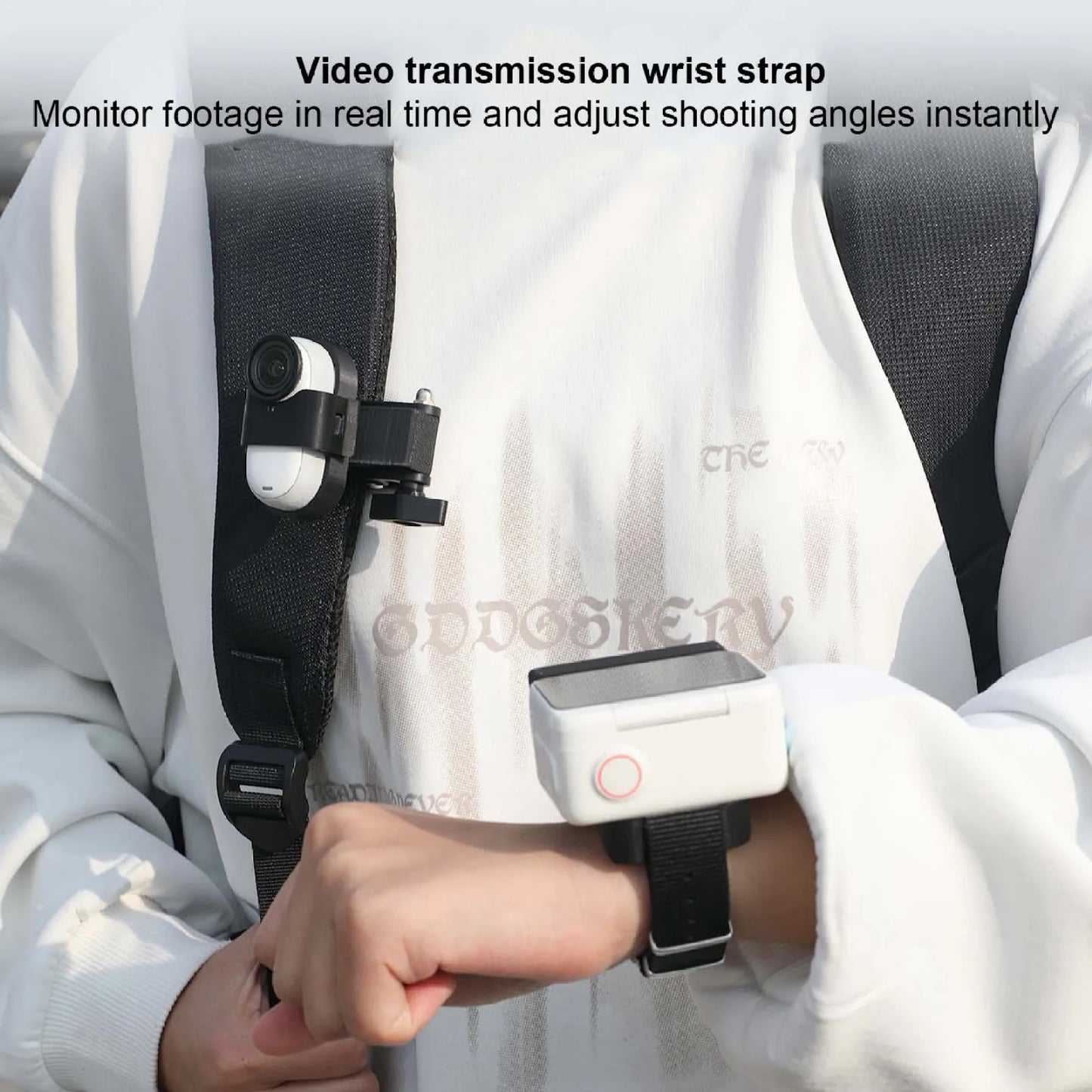 For Insta360 Go 3/3S Thumb Camera Image Multifunctional Vision Backpack Straps Clip Wristband Expansion Protection Accessories Peaceful Pleasures Health and Wellness