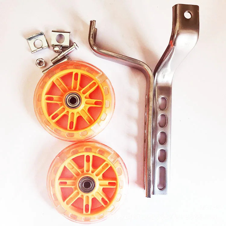 Kids Bike Training Wheels Stabilisers 12–20" Heavy Duty Set