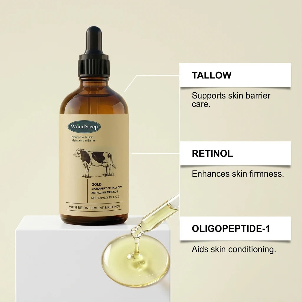 OceAura Beef Tallow Hydrating Face Serum 100ml | Daily Glow