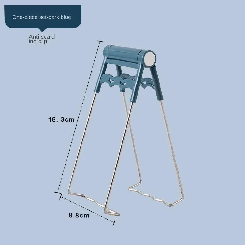 Anti-Scald Bowl Tongs & Pot Lifter Clip | Kitchen Utensil