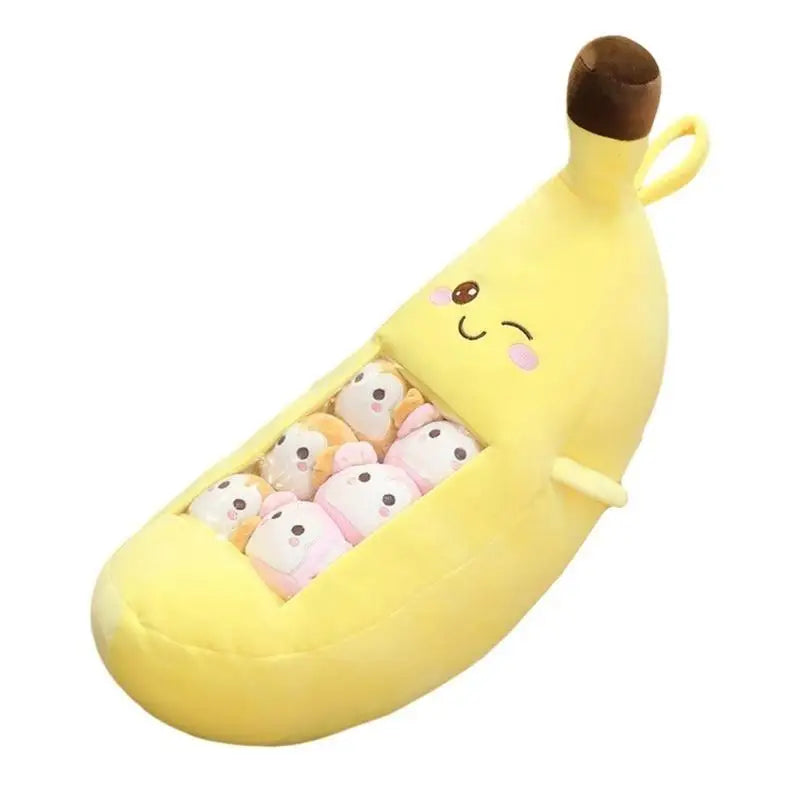 Stuffed Fruit Plush Toy | Strawberry Carrot Kids Gift Set