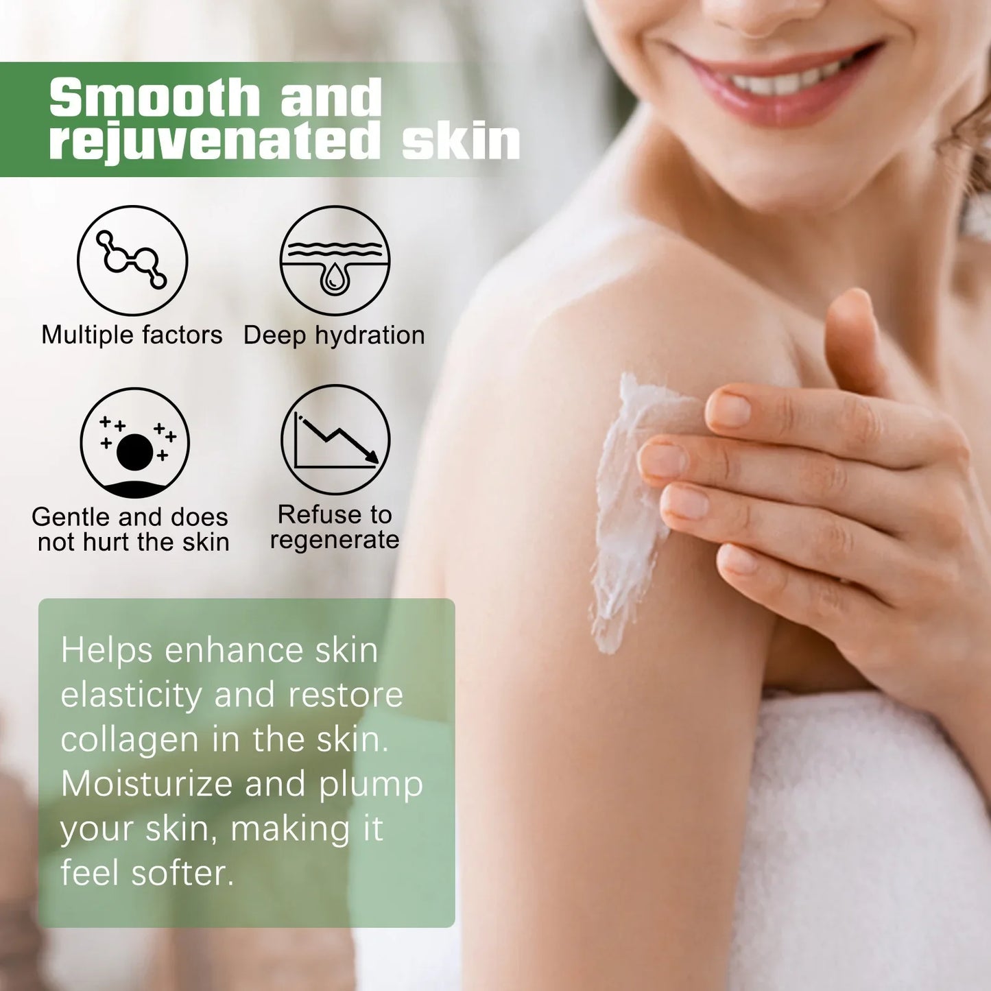 OceAura Collagen Body Brightening Moisturizing Cream 100g