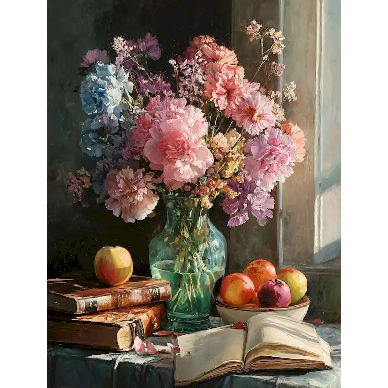 Art Canvas Prints, Wall Art for Home & Living Room, Decorate Your Room, Enjoy a Wonderful Quality Life Peaceful Pleasures Health and Wellness 111-5 20x30cm Unframed