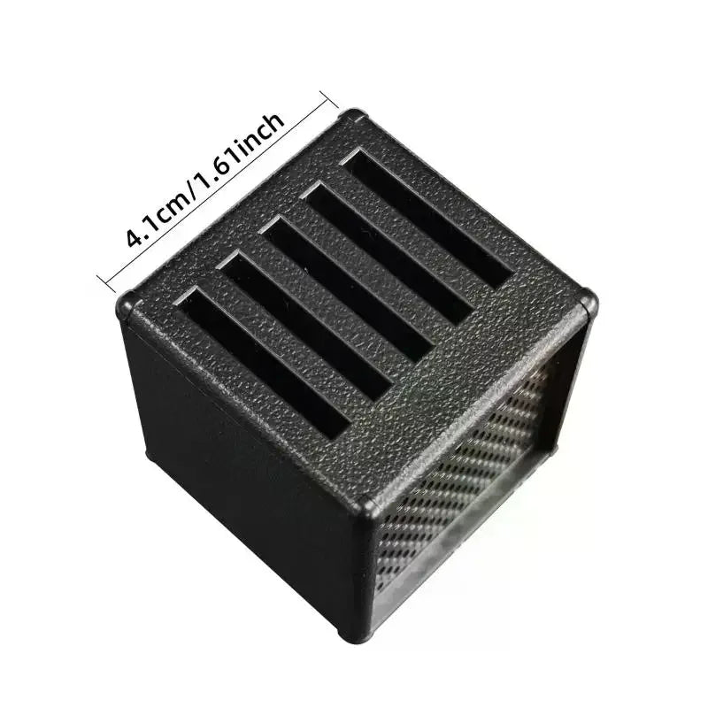 3D Printed Guitar Pick Holder – Vintage Amp Design, Holds 5 Picks