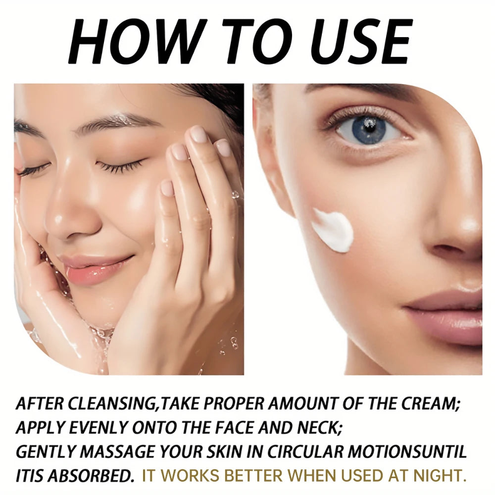 HISENRAIN Retinol Collagen Night Cream for Anti-Aging & Skin Firming - Intensive Moisturizing Skincare Treatment. Peaceful Pleasures Health and Wellness