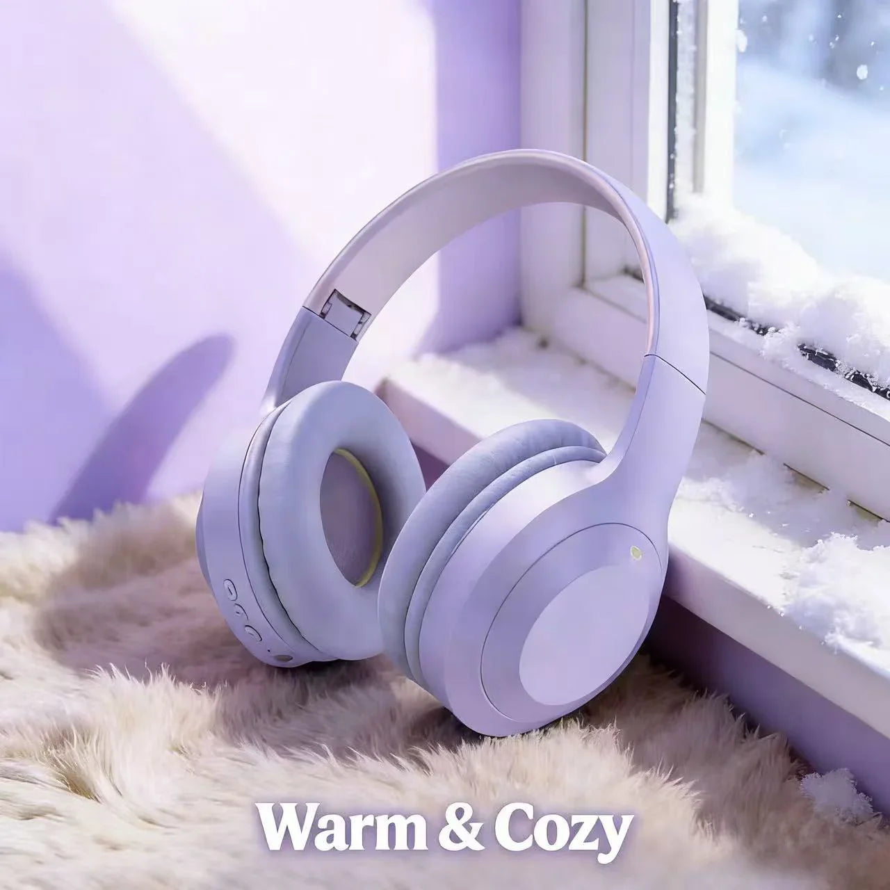 M5 Wireless Bluetooth Headphones HiFi Over-Ear Foldable Headset