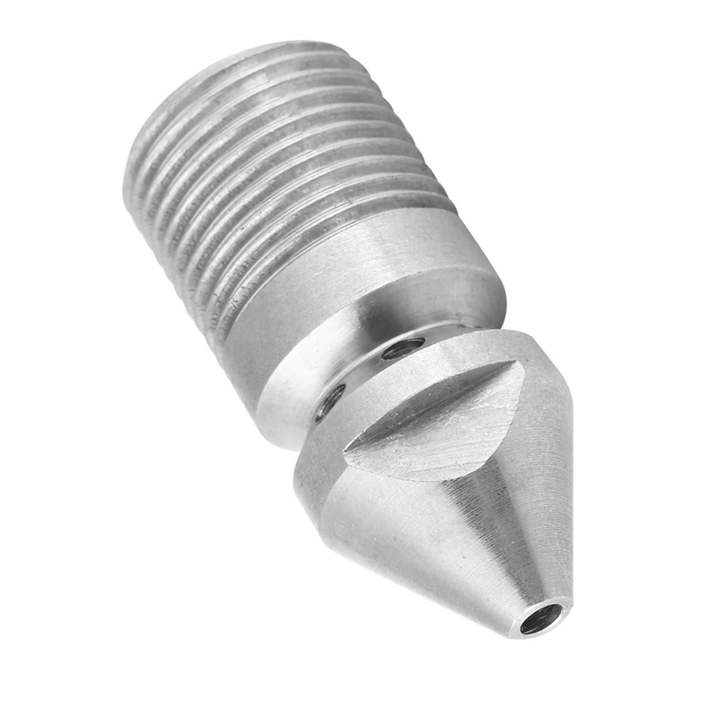 Sewer Cleaning Nozzle Stainless Steel SS304 Pressure Sewer Cleaning Pipe Drain Jetter Nozzle 3/8BSP Male Thread Jetter Nozzle Peaceful Pleasures Health and Wellness