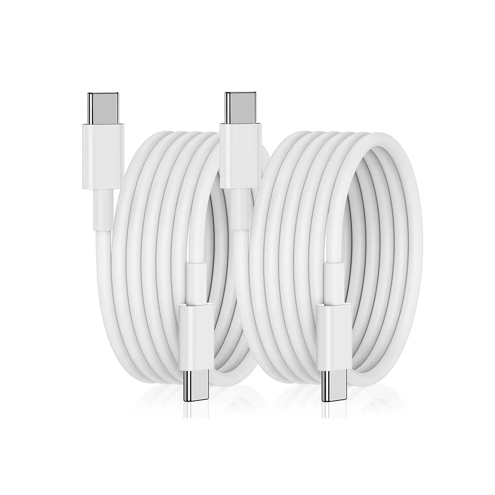 5A USB-C to USB-C Cable – PD Fast Charging iPhone & Samsung