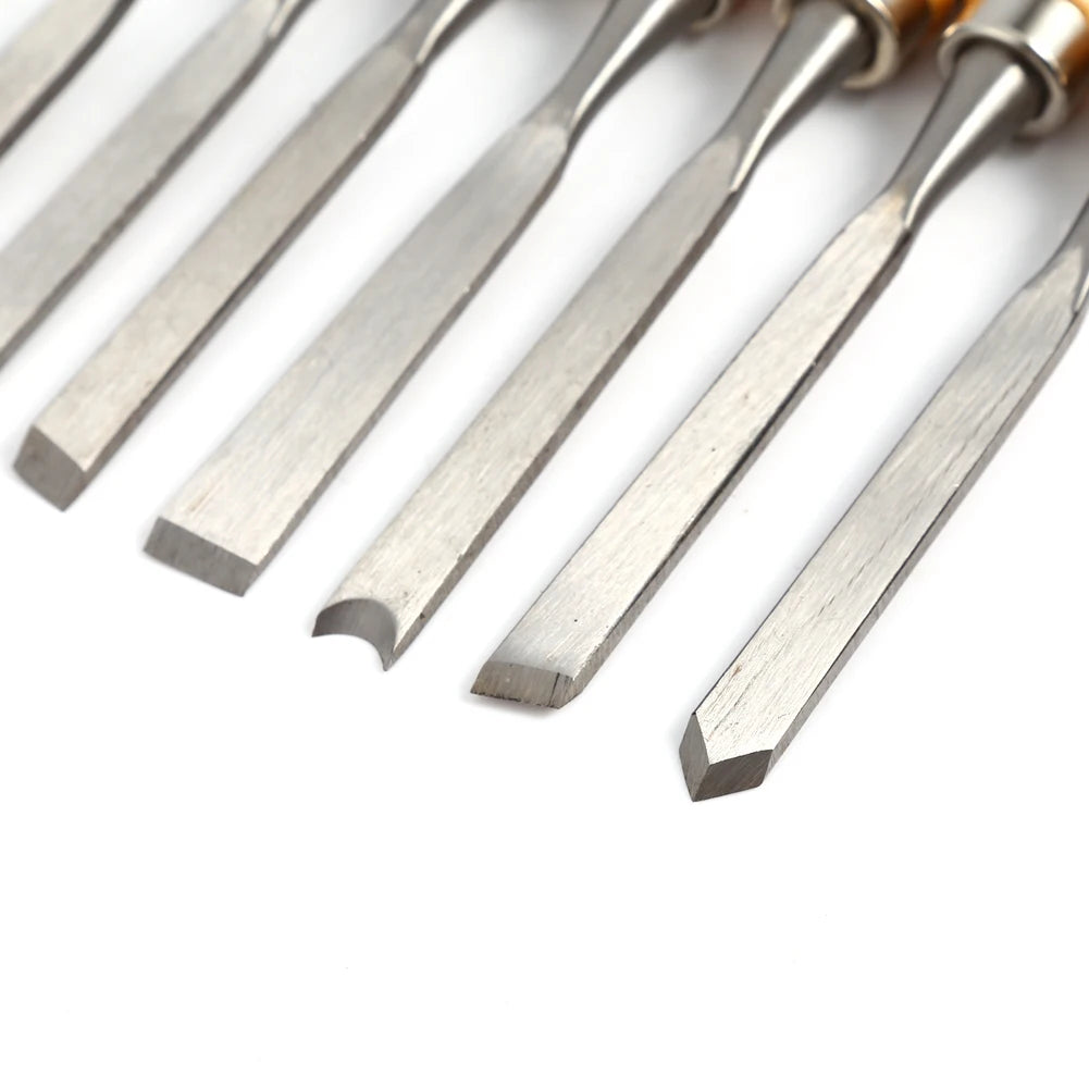 Wood Carving Hand Chisel Set Woodworking Professional Lathe Gouges Tools Hand Chisels Carving Tools Wood Carving Chisels Peaceful Pleasures Health and Wellness