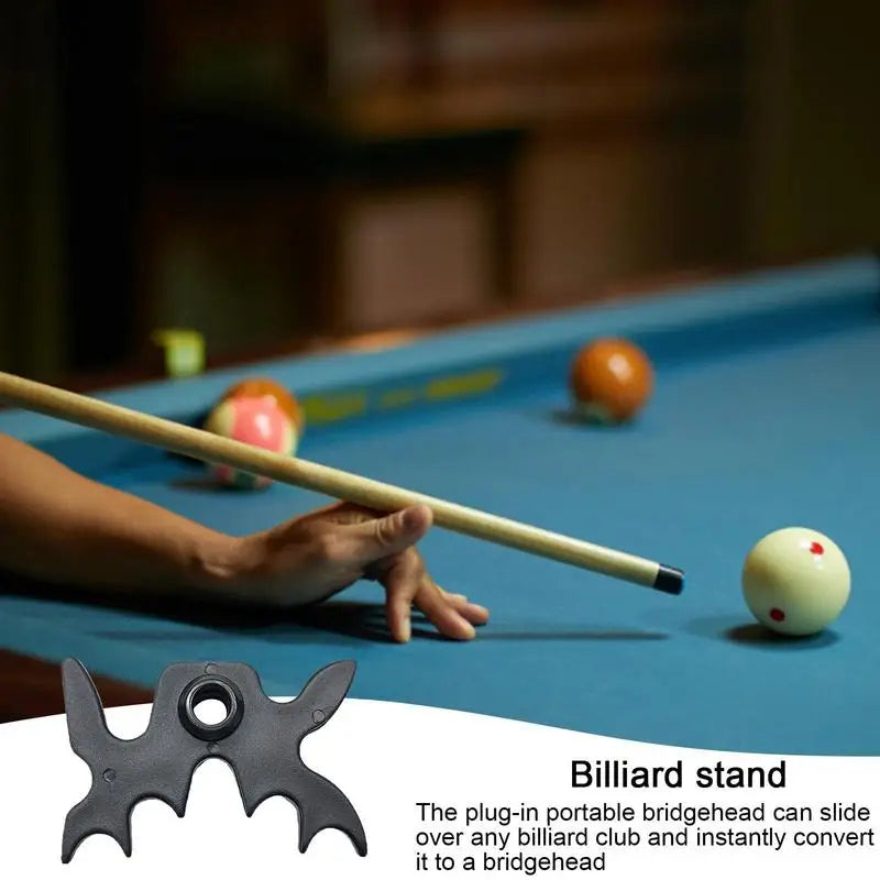 New Pool Cue Black SnookerBilliards Cue Rack Bridge Head Billiards Cross Antlers Rod Holder Accessories Peaceful Pleasures Health and Wellness