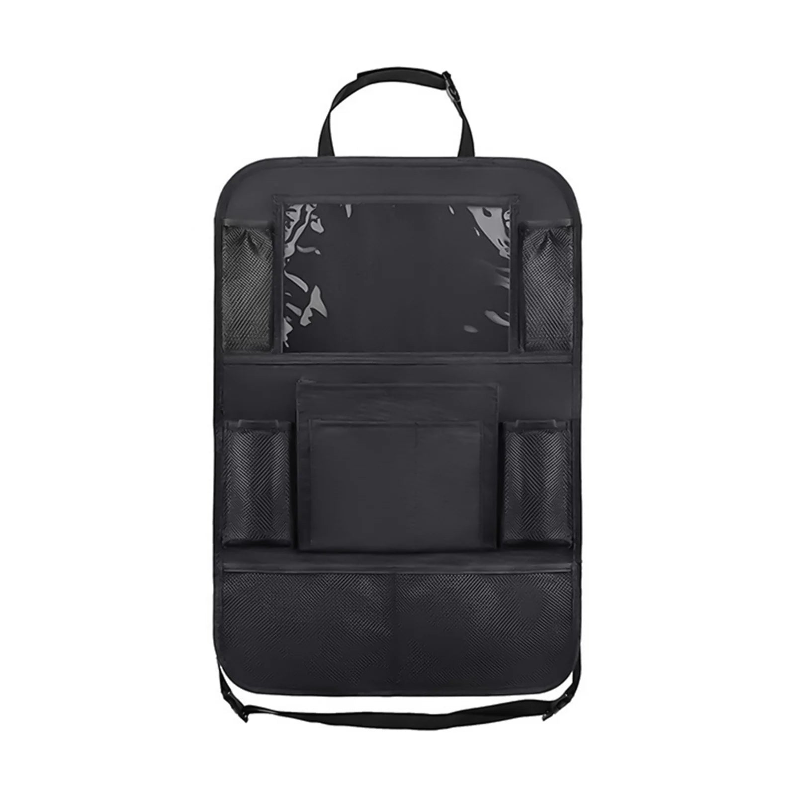 Car Backseat Organizer with Tablet Holder Waterproof Easy to Clean Car Seat Storage Bag for Car Travel Accessories Peaceful Pleasures Health and Wellness 1 Pcs