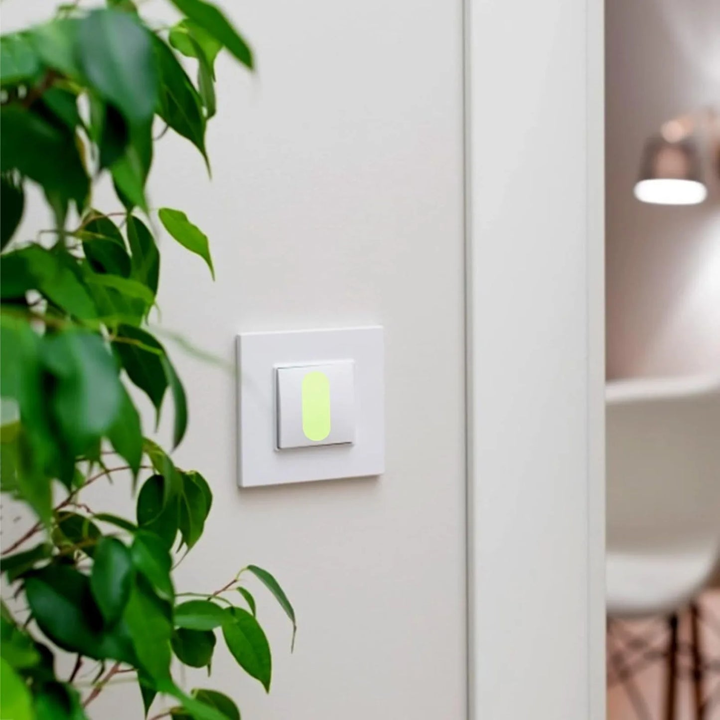 10 Luminous Stickers Reusable Suitable Switches Exit Signs Walls