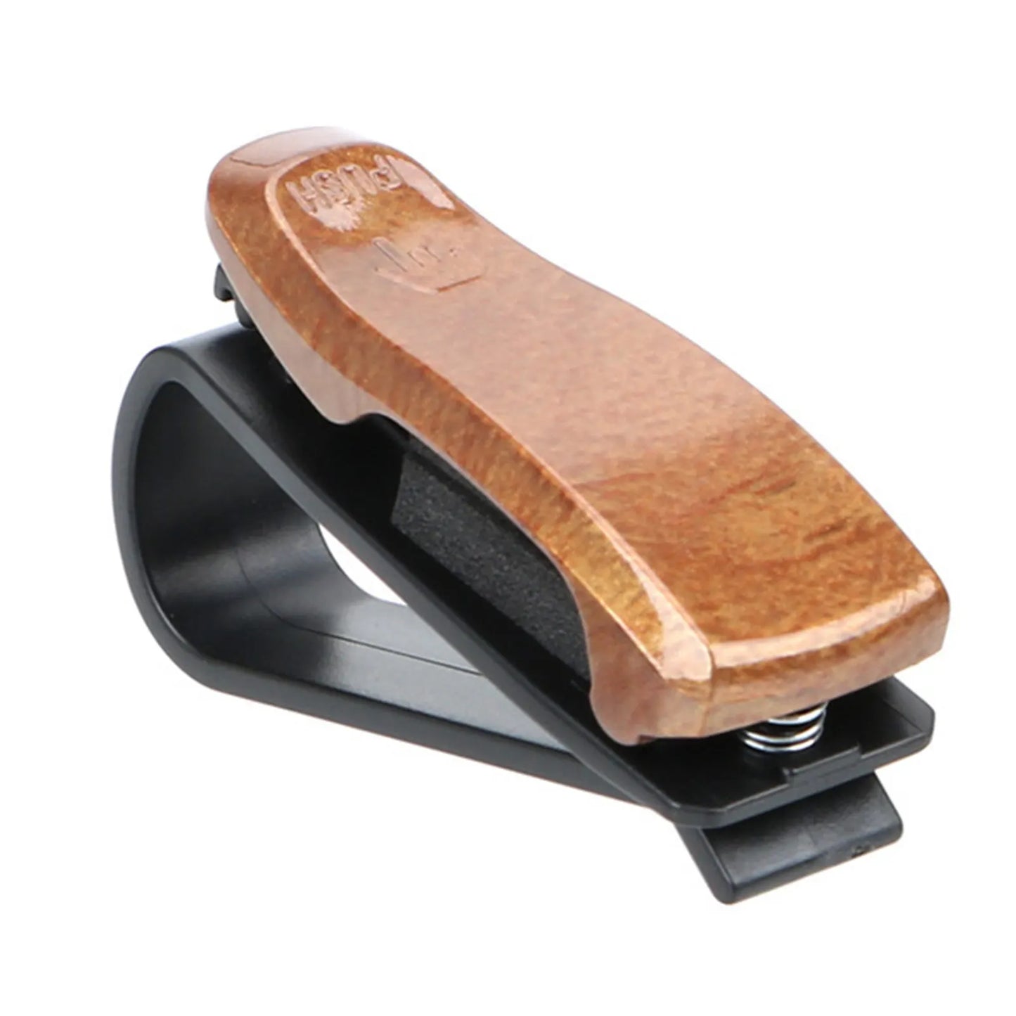 Sun Visor Sunglasses Clip Holder Eyeglasses Storage Fastener Sun Visor Clip-on Glass Case Car Visor Accessories Peaceful Pleasures Health and Wellness Mahogany Pattern
