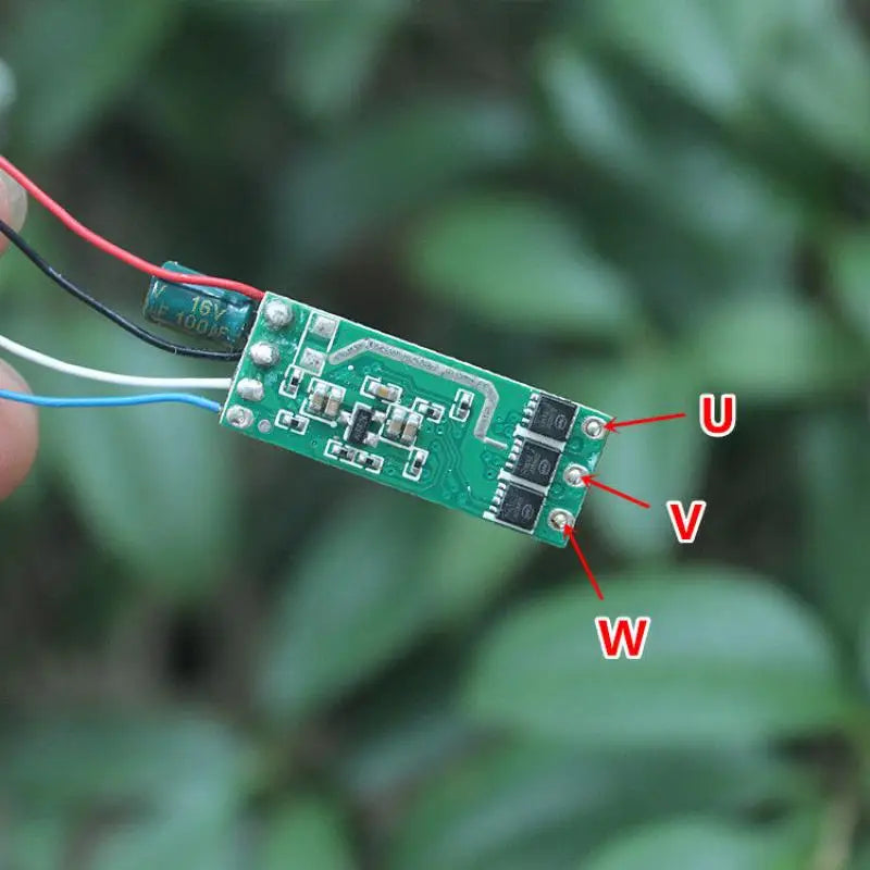 New 1Pcs Brushless Electric Regulator Module Plastic Mini 2S 7A-15A Brushless Motor Driver Board Aircraft Model Peaceful Pleasures Health and Wellness