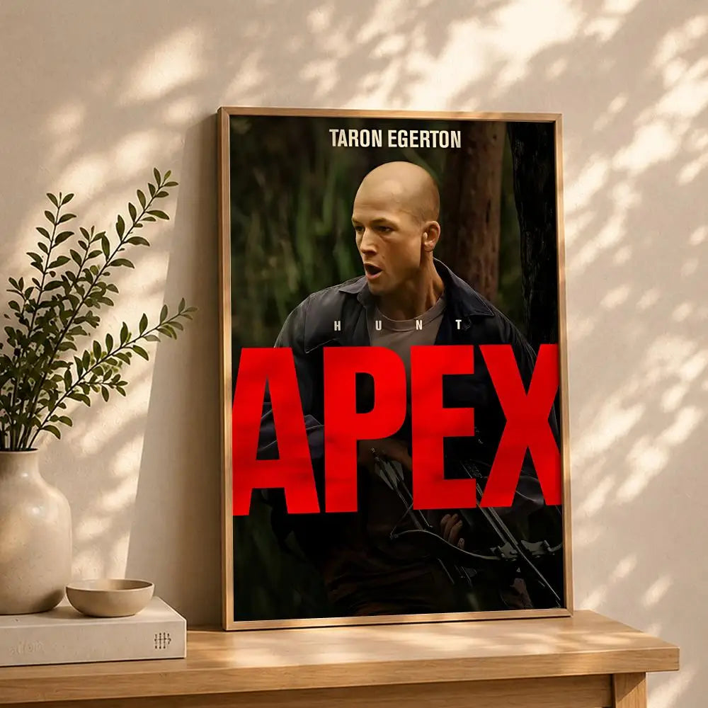Movie-Apex HD Self-Adhesive Waterproof Poster | Wall Art Decor Wall Art Poster Peaceful Pleasures Health and Wellness White4 15X20cmNoframe