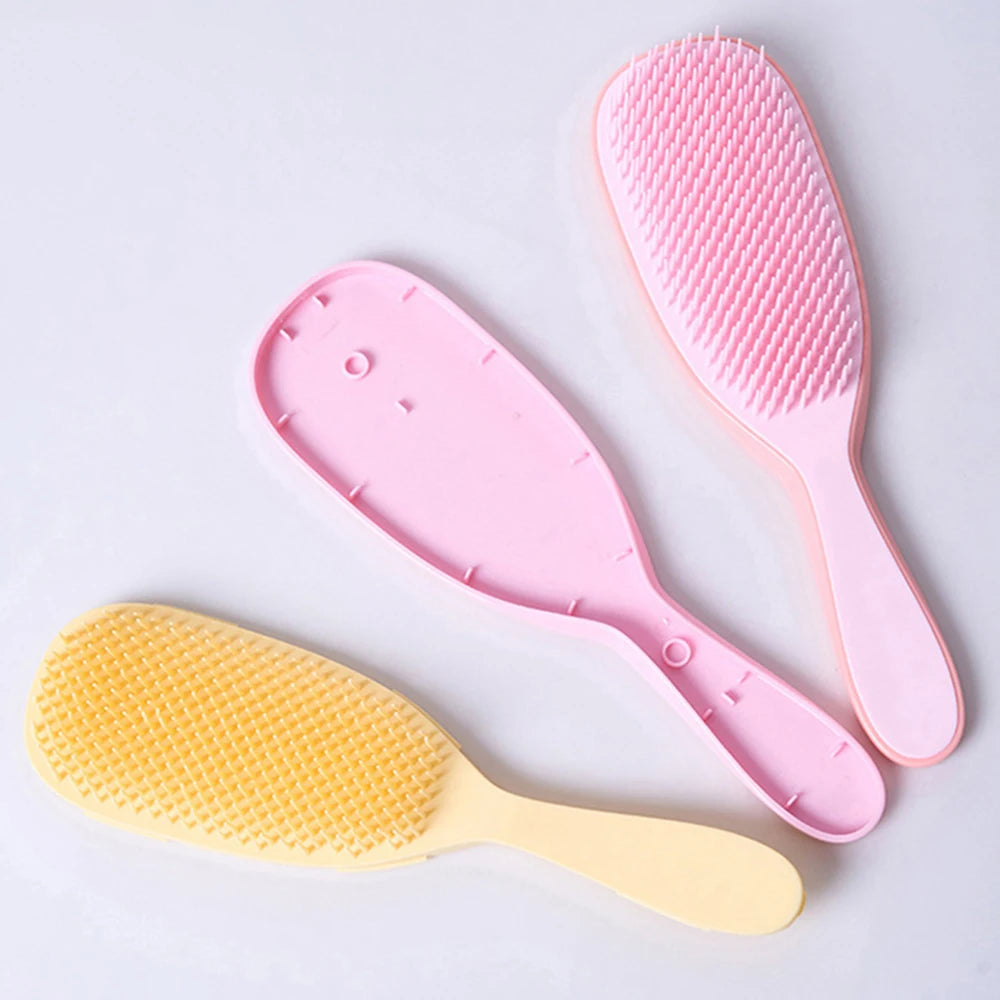 Hair Brush Anti Static Hair Comb Wet Dry Portable Detangler Hair Scalp Massage CombStyling Tool Расческа Для Волос Barber Comb Peaceful Pleasures Health and Wellness