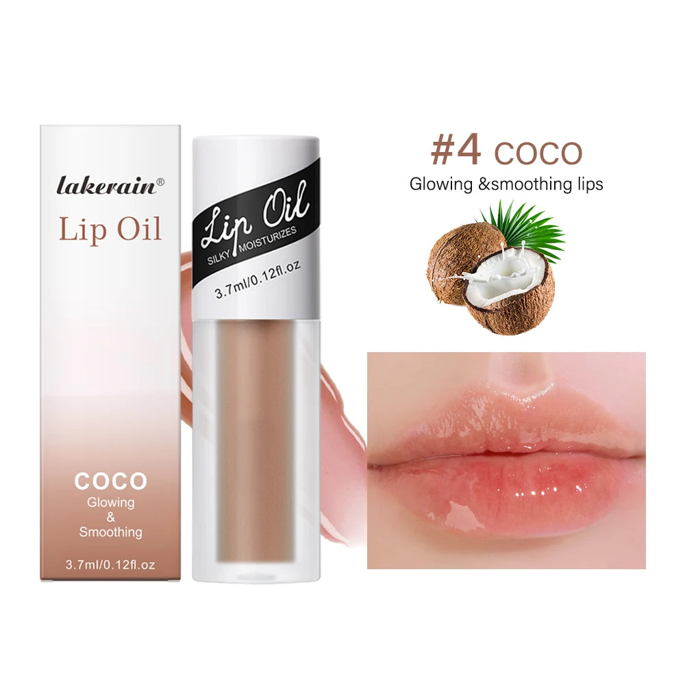 Korean Lip Oil Gloss | Plumping Moisturizing Tint for Dry Lips Lip Oil Gloss Peaceful Pleasures Health and Wellness 4 coco