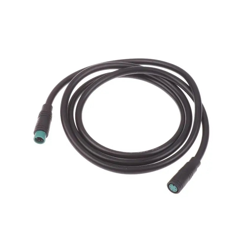 New 1Pcs Electric Bicycle Accessories 5Pin M8 Extension Cable For UART EBike Display Male/Female Connector Ebike Cable Peaceful Pleasures Health and Wellness 100cm