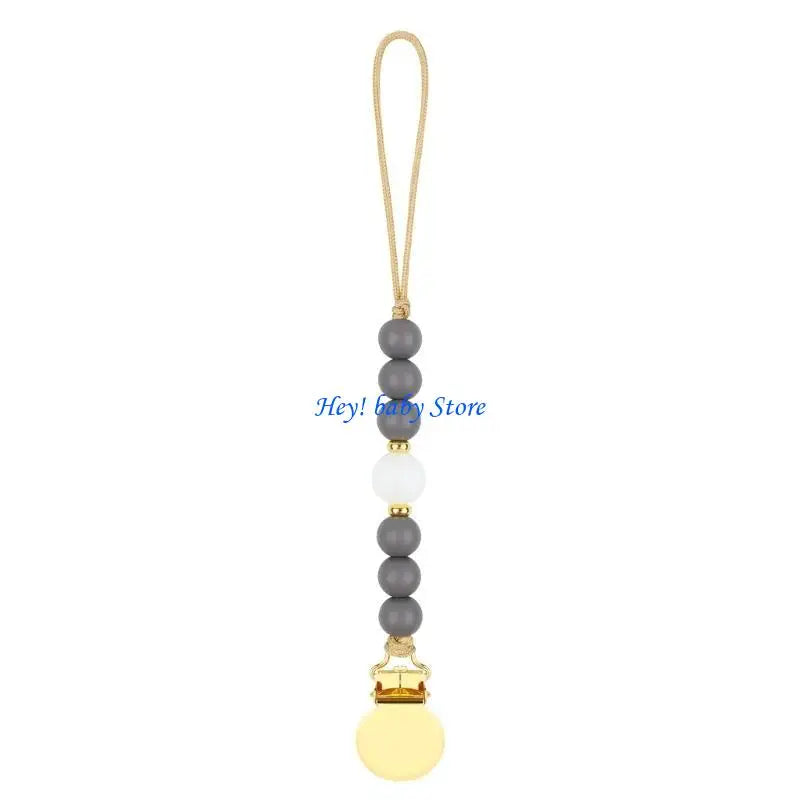 Non-Toxic Silicone Baby Pacifier Clip | Safe Holder 0–24M