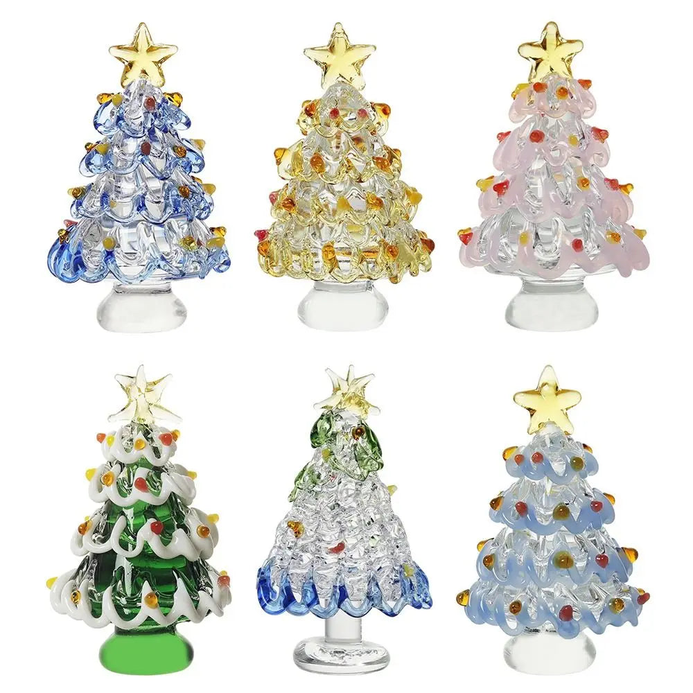 Crystal Star Christmas Tree Topper Ornament | Sparkling Resin
