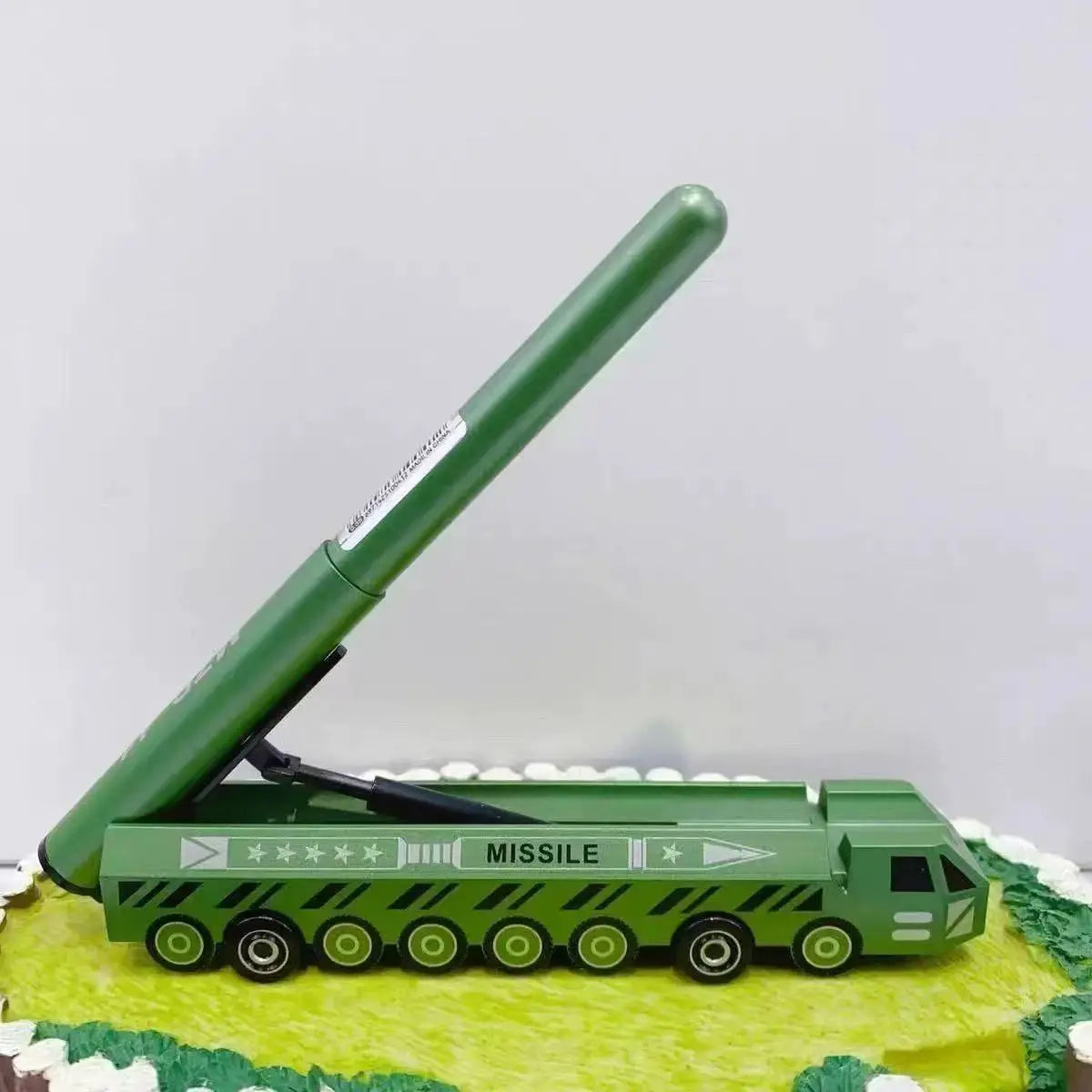 Funny Missile Design Ballpoint Pen Black Ink Creative Shape Pens