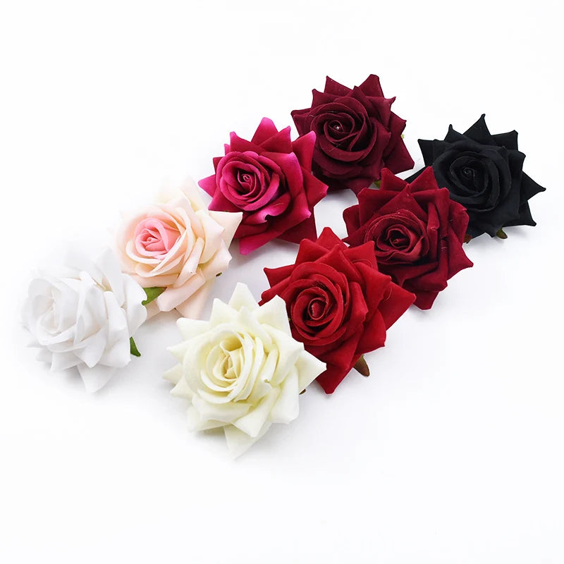 50/100 Silk Artificial Roses – Wedding & Home Décor Flowers