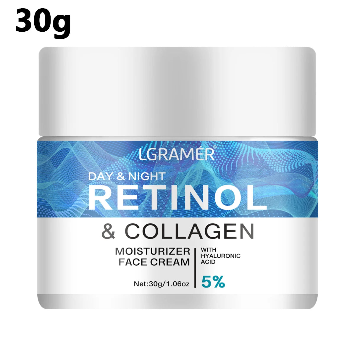 Retinol Lifting Face & Neck Cream – Day & Night Peaceful Pleasures Health and Wellness 30g