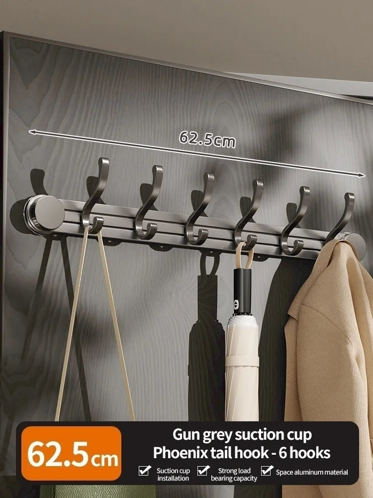 Aluminum Suction Cup Hooks | No-Drill Wall Mount Hanger