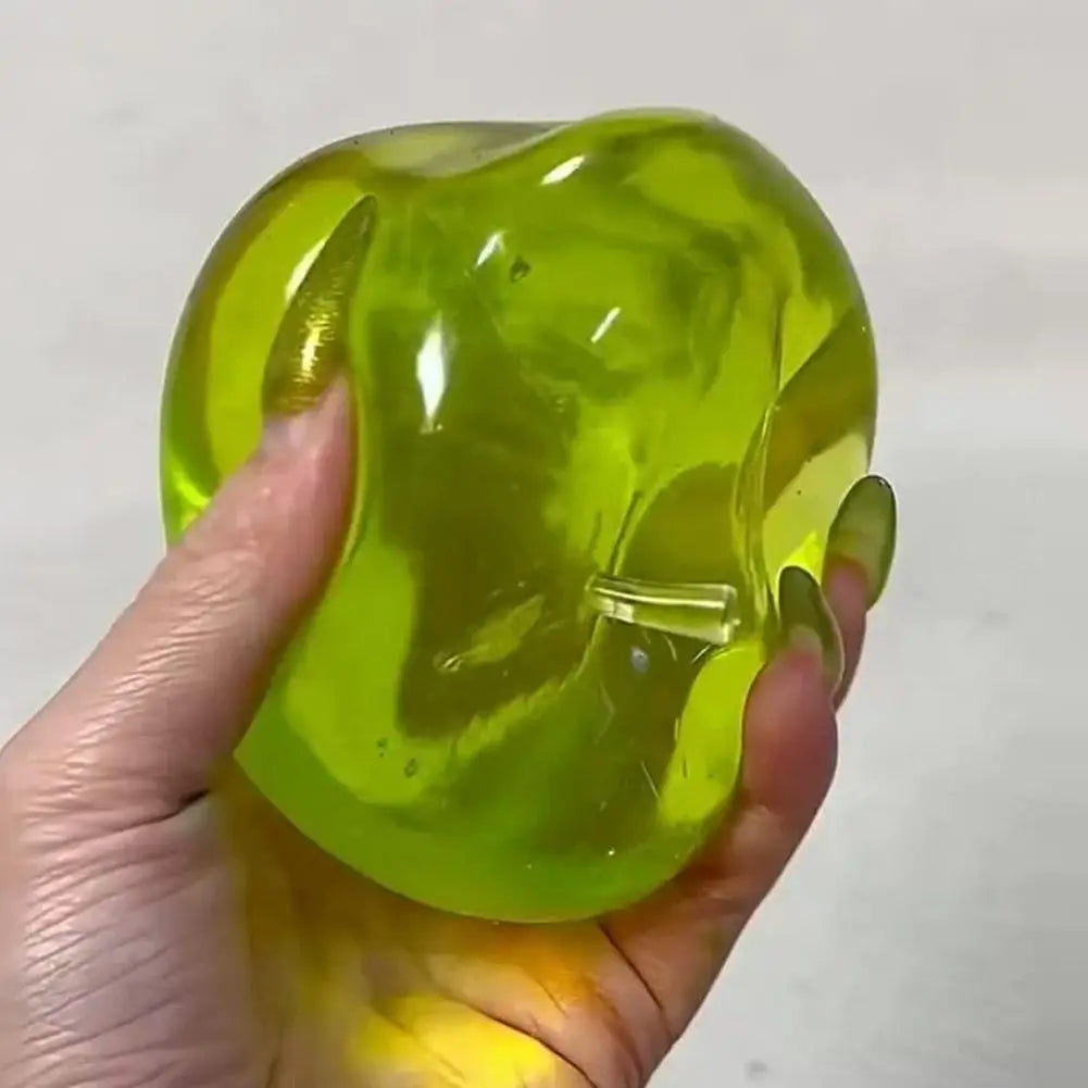 Green Apple Squeeze Fidget Toy | Sensory Squishy Gift