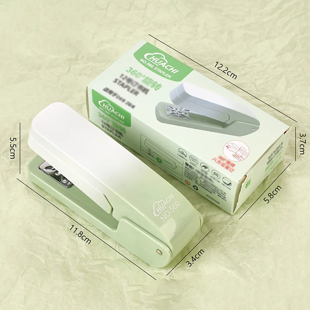 Stapler Beauty Gradient 360 Degree Rotating Multi Functional Student