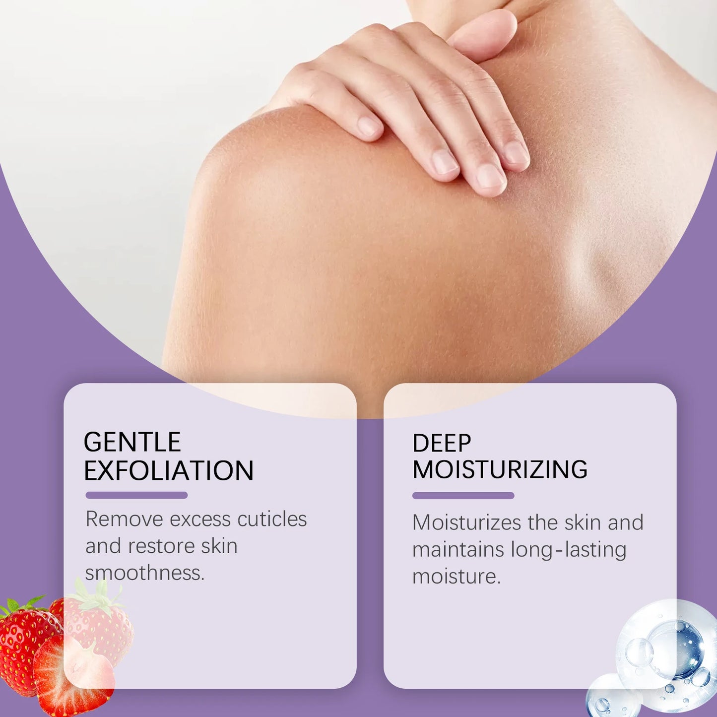 OceAura Lavender Exfoliating Body Scrub | Deep Cleanse 100g
