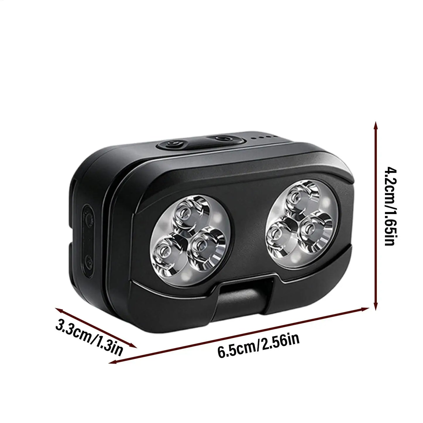 Head Lamp 14 Modes Rechargeable LED Headband Flashlight 900 Lumen Waterproof Head Light for Camping Hiking Fishing Walking Night Peaceful Pleasures Health and Wellness