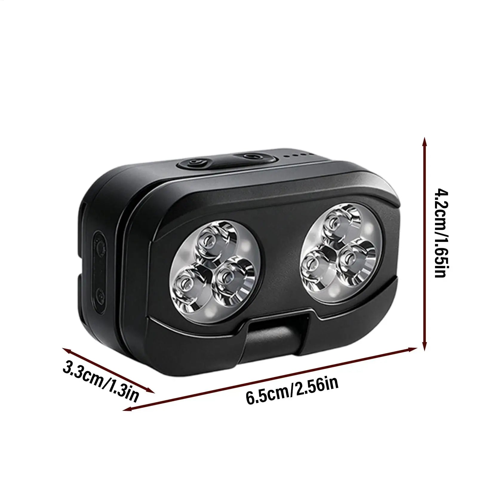 Head Lamp 14 Modes Rechargeable LED Headband Flashlight 900 Lumen Waterproof Head Light for Camping Hiking Fishing Walking Night Peaceful Pleasures Health and Wellness