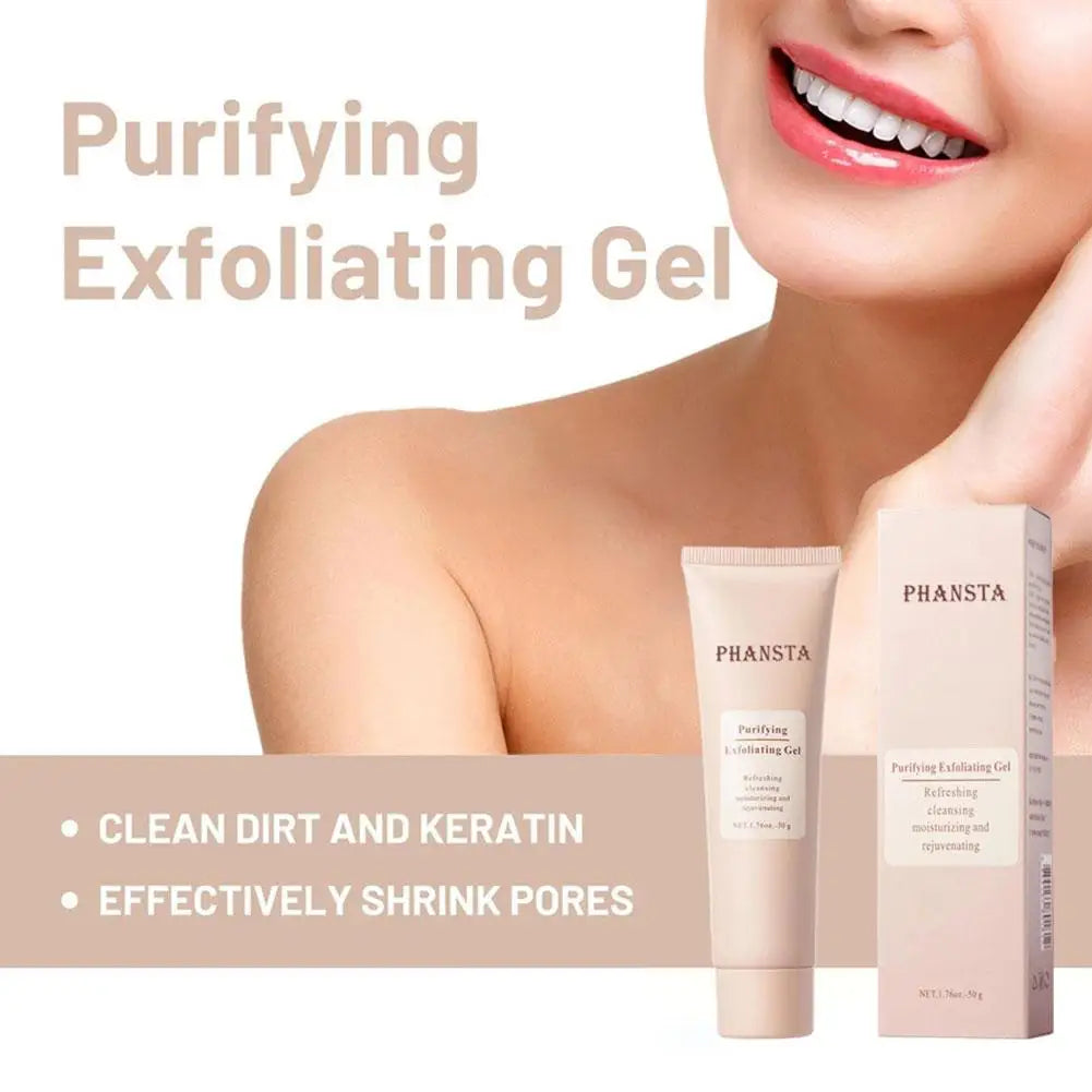 Face Exfoliating Gel – Pore Cleansing & Brightening Scrub 50g