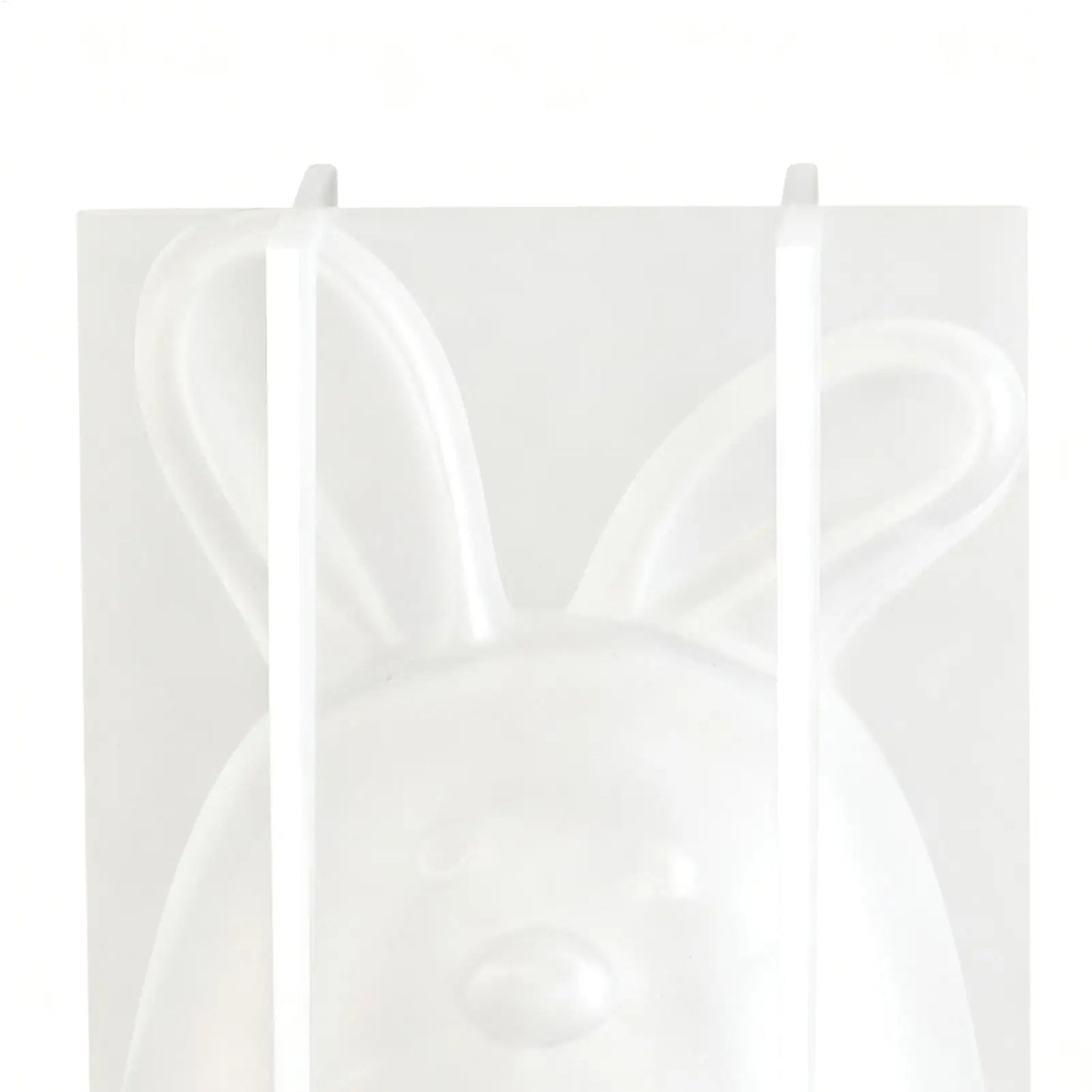 3D Easter Bunny Silicone Mold | Resin, Candle & Soap Crafts Silicone Craft Mold Peaceful Pleasures Health and Wellness