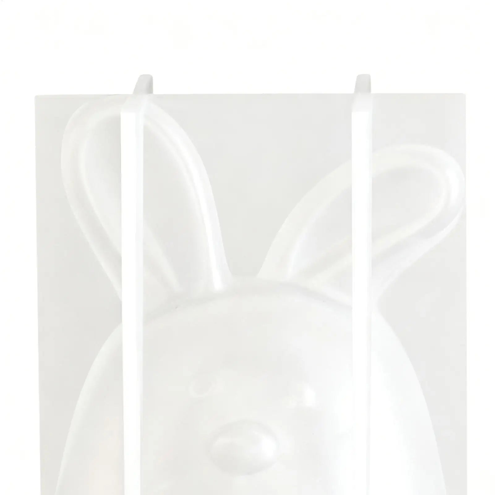 3D Easter Bunny Silicone Mold | Resin, Candle & Soap Crafts Silicone Craft Mold Peaceful Pleasures Health and Wellness