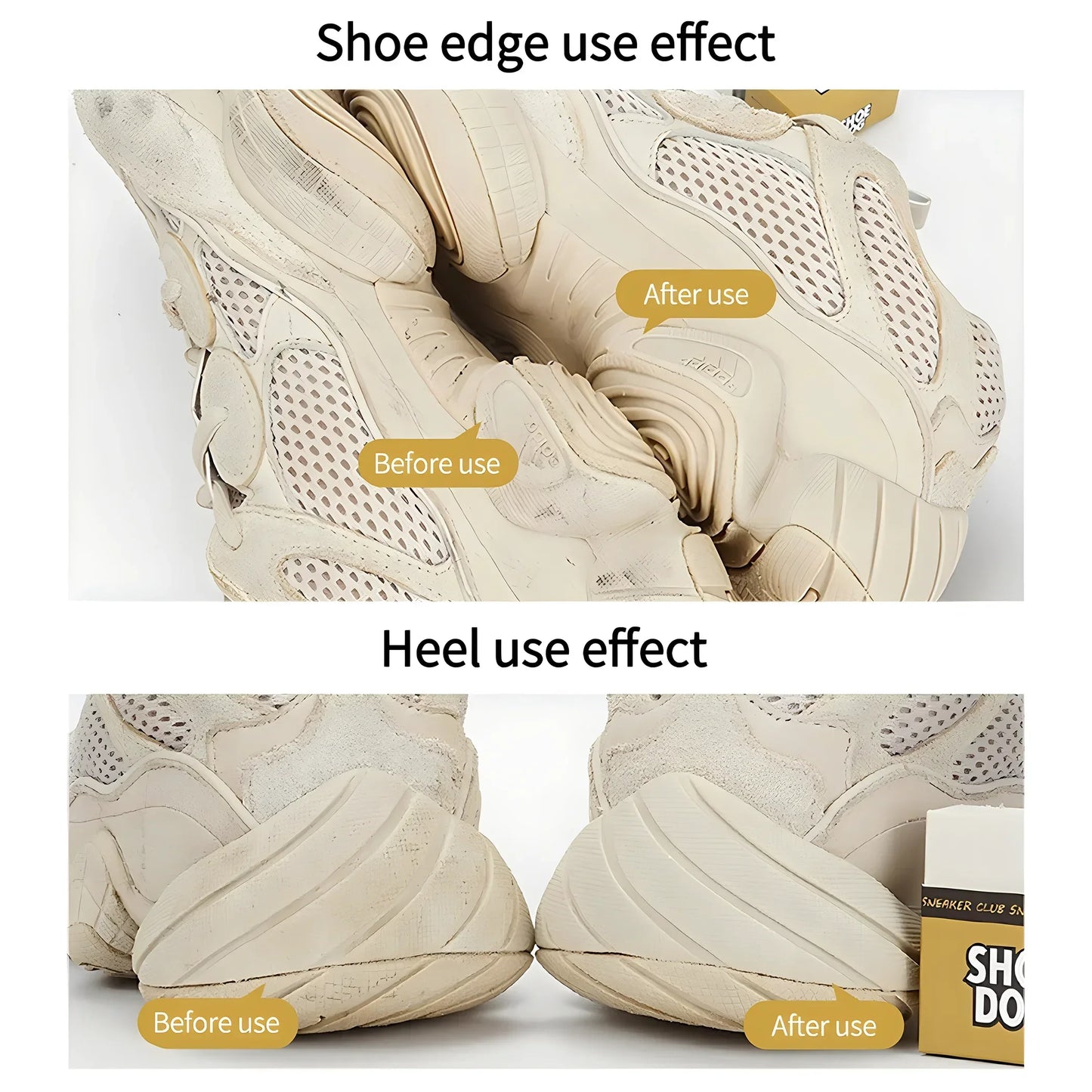Shoe Cleaning Eraser – Suede, Nubuck & Leather Cleaner Kit