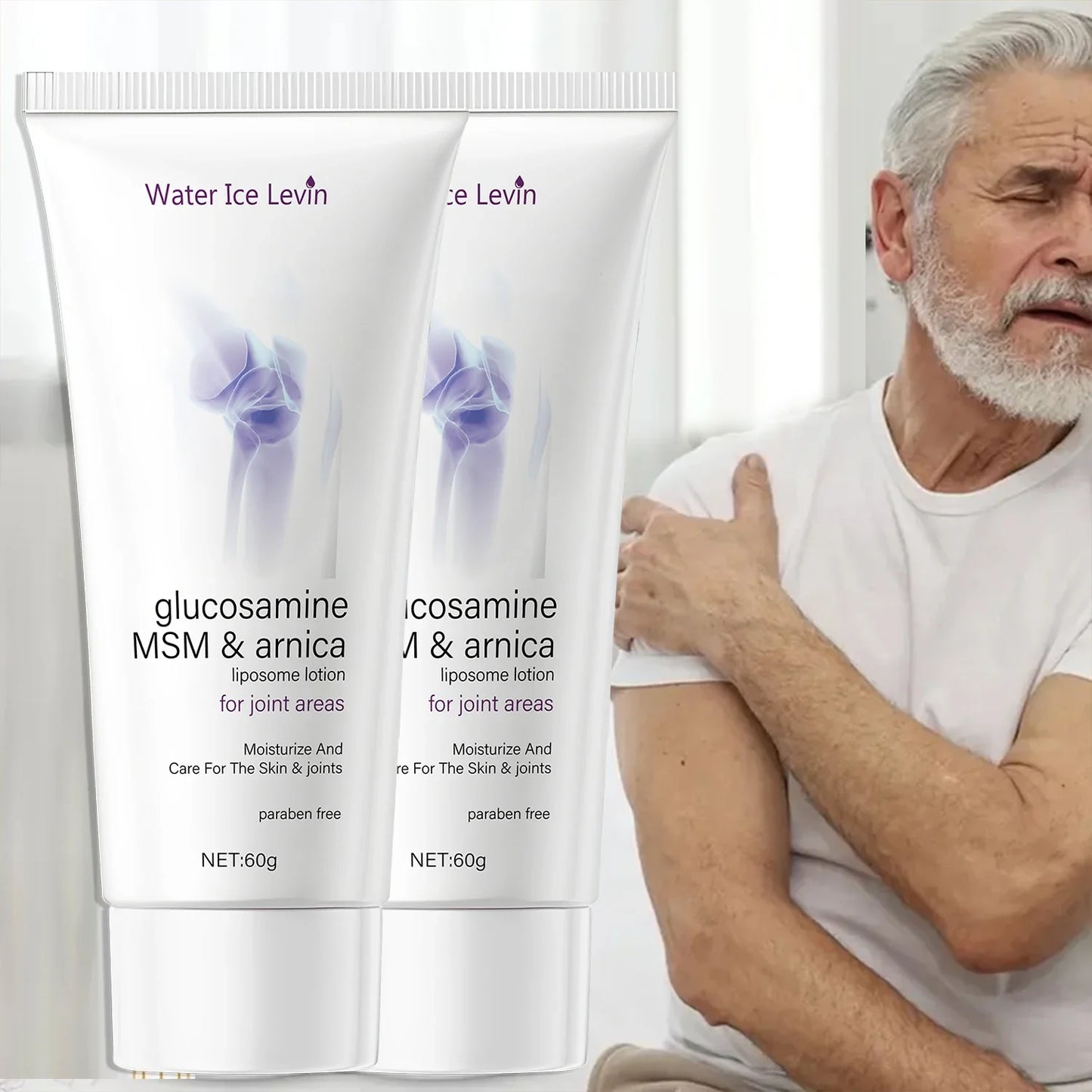 Glucosamine MSM & Arnica Liposome Cream – Paraben-Free 60g