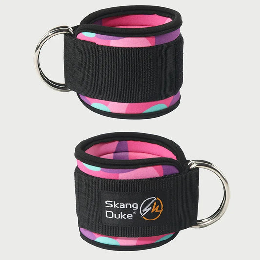 Leg power trainer buckle fitness foot ring ankle strap elastic resistance band pull rope accessory Peaceful Pleasures Health and Wellness 2ps