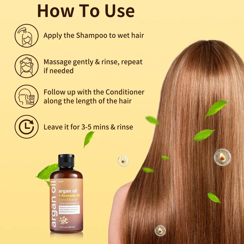 Argan Oil of Morocco Repair Conditioner – Dry Damaged Hair