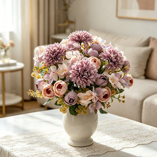Artificial Silk Hydrangea Flowers – Wedding & Home Decor Artificial Flowers Peaceful Pleasures Health and Wellness