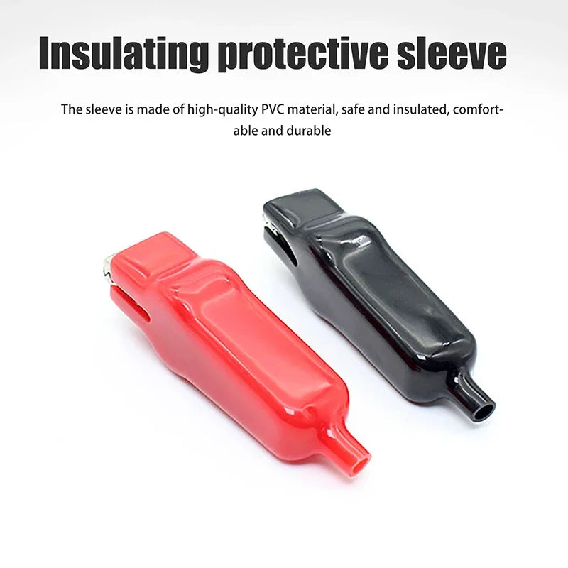 20A PVC Alligator Clamps – DIY Test Leads & Crocodile Clips Electrical Test Clips Peaceful Pleasures Health and Wellness
