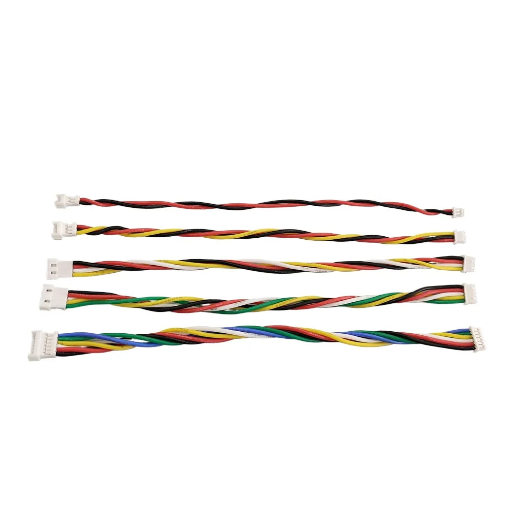 Jst 1.25mm Male Female Extension Connector Kit and Premium Pre-Crimped Cables Silicone 15cm Wire for Pixhawk Flight Controller Peaceful Pleasures Health and Wellness