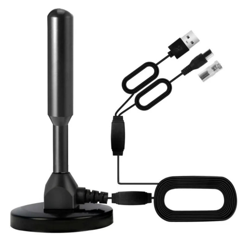 Indoor/Outdoor Digital TV Antenna DTMB DVB-T2 Suction Cup
