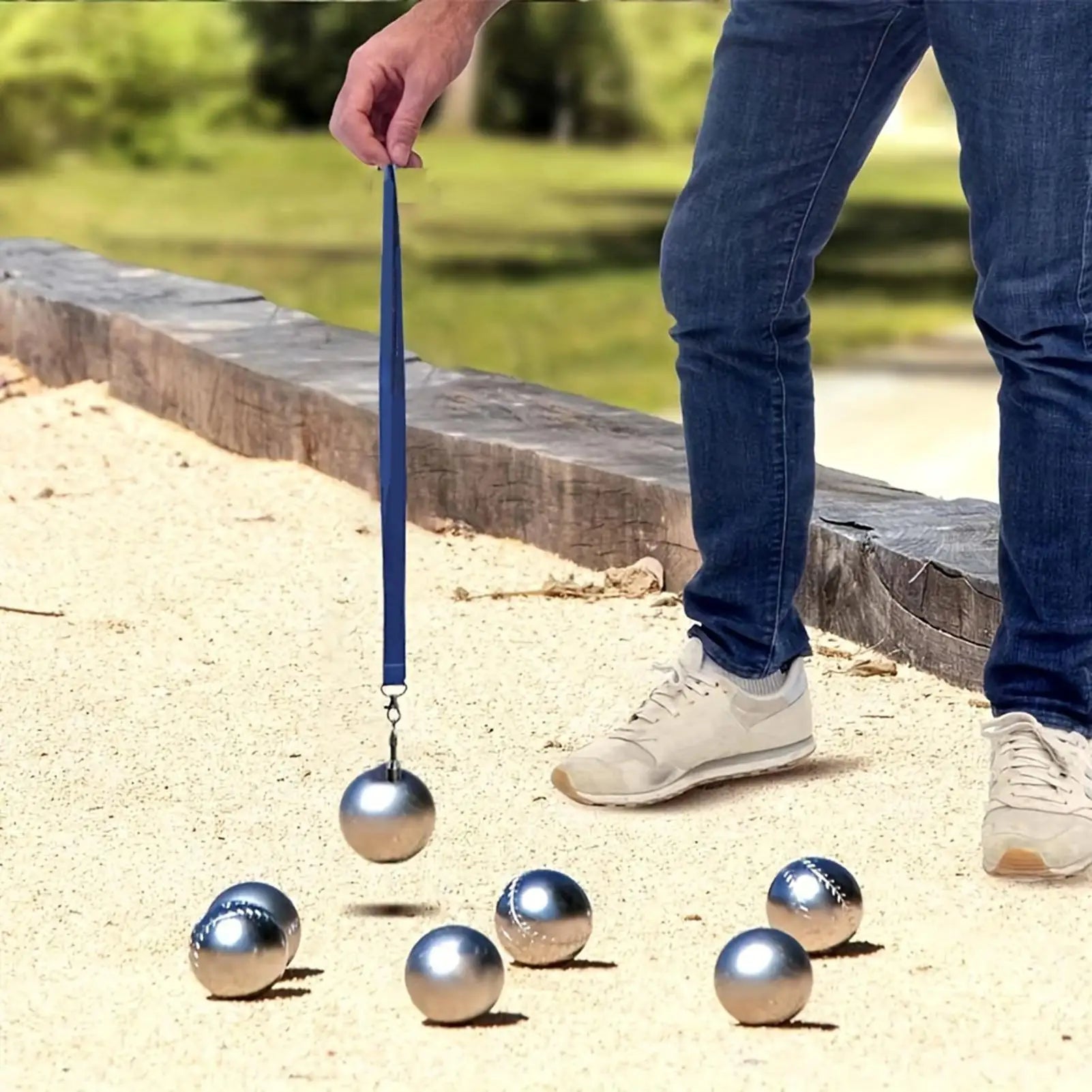 Magnetic Bocce Ball Retriever Picker Tool – Portable & Secure Bocce Ball Retriever Peaceful Pleasures Health and Wellness