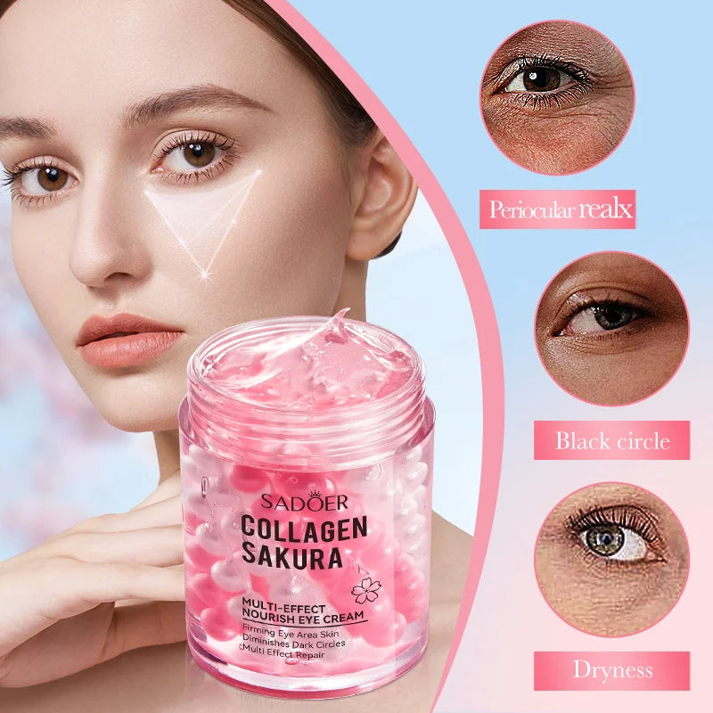 SADOER Sakura Eye Cream – Dark Circles & Anti-Aging Moisturizer