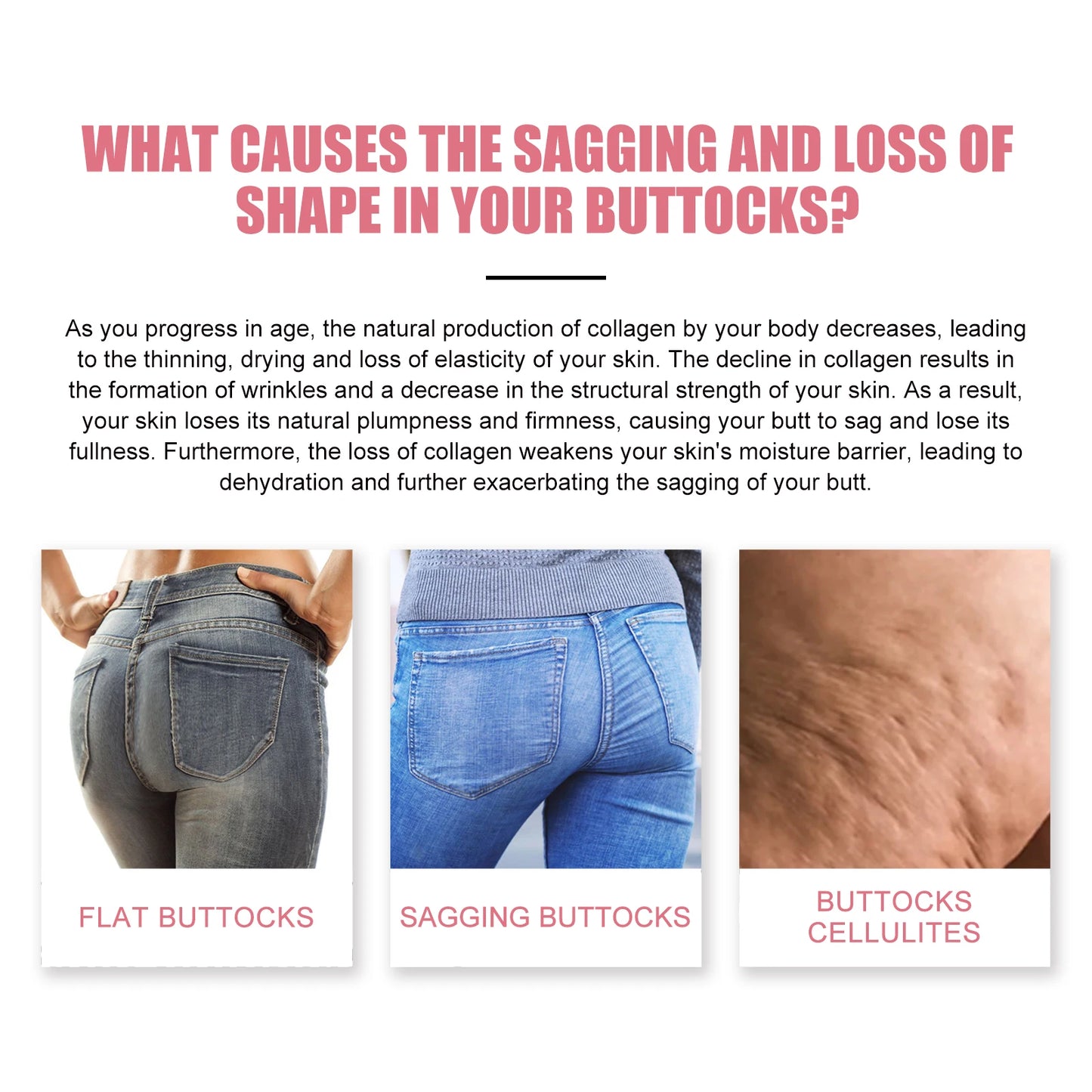 Butt Enhancement Lifting & Plumping Cream – Hip Firming 30g