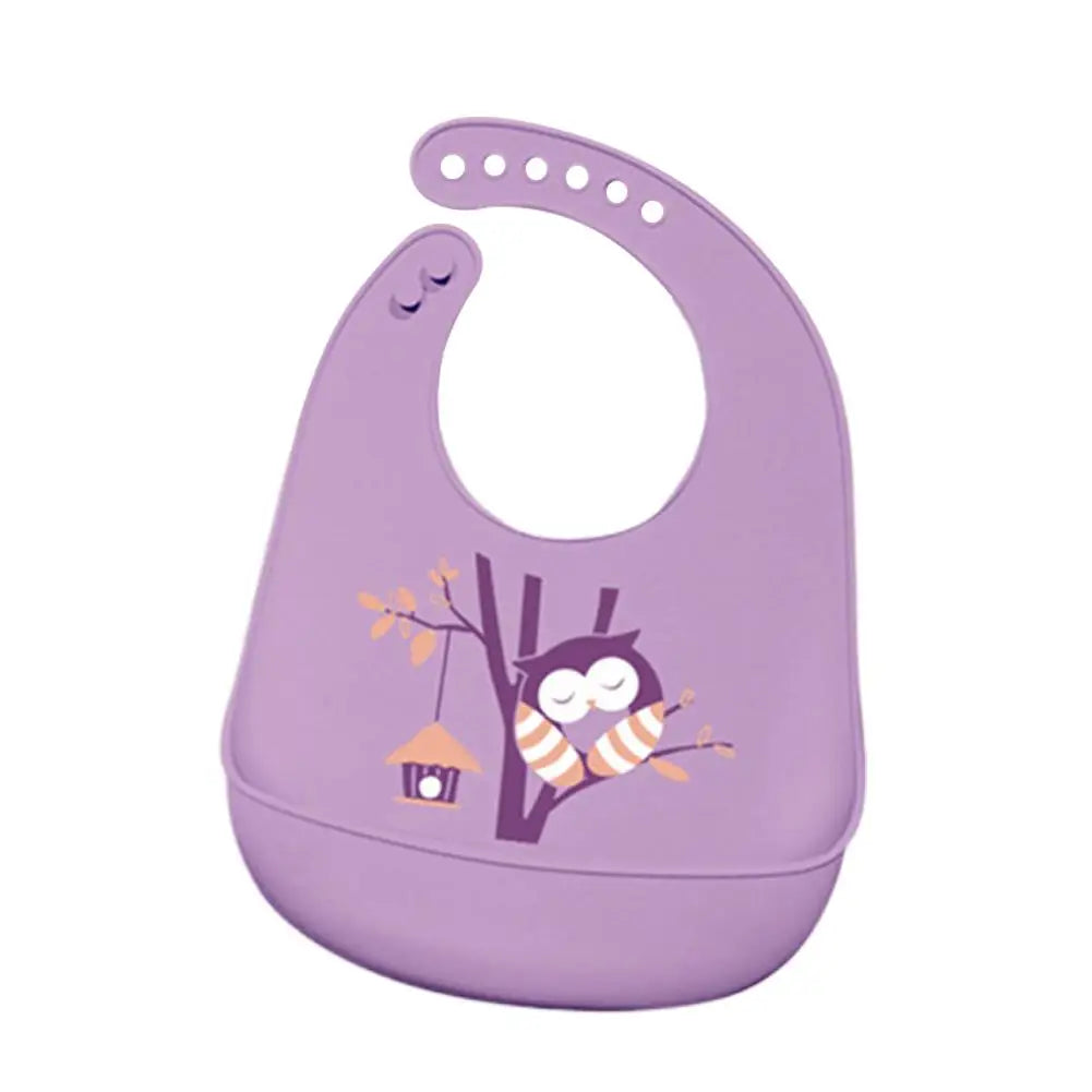 Silicone Baby Bib – Waterproof, BPA-Free, Large Food Catcher