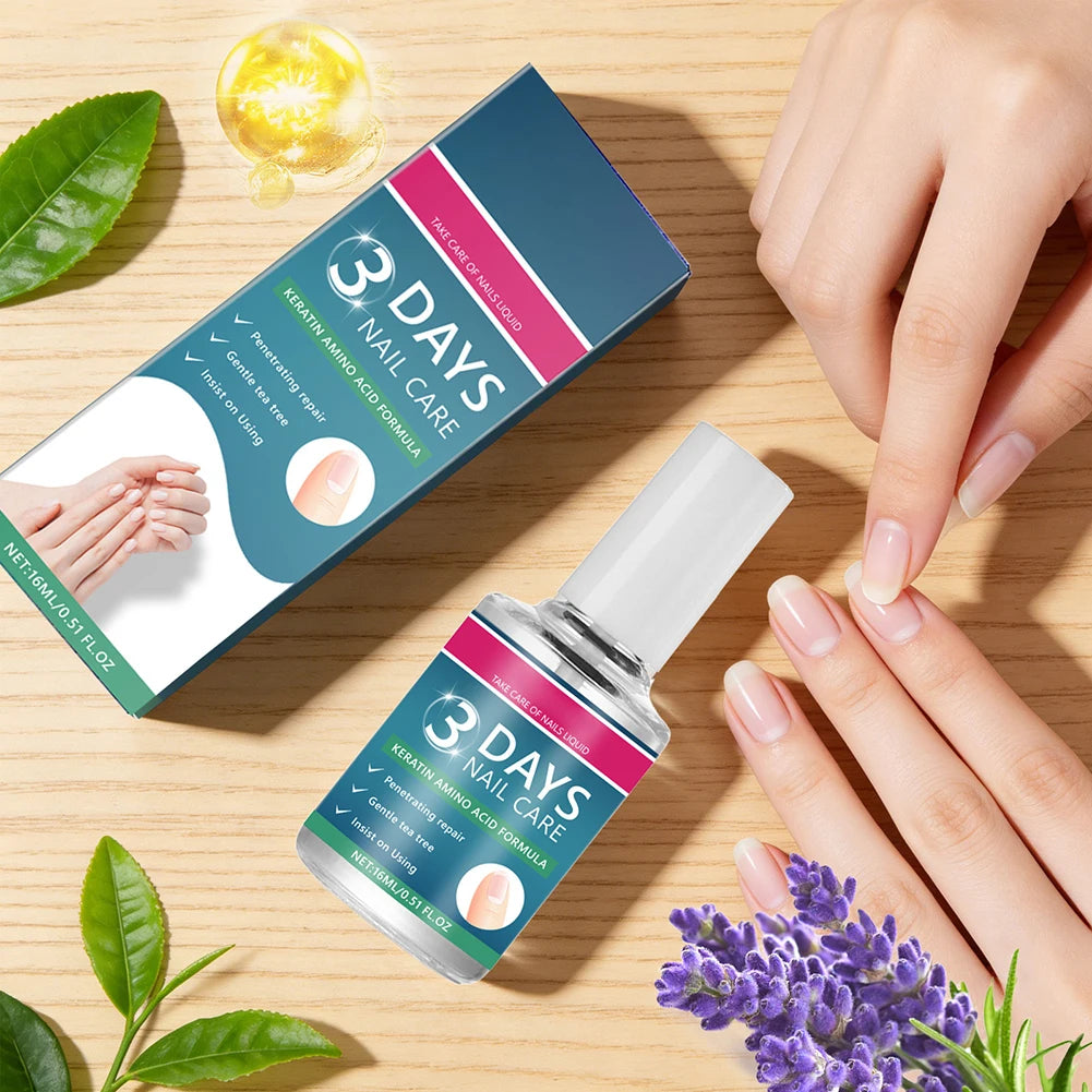 Keratin Amino Acid Nail Strengthening Serum & Repair Oil